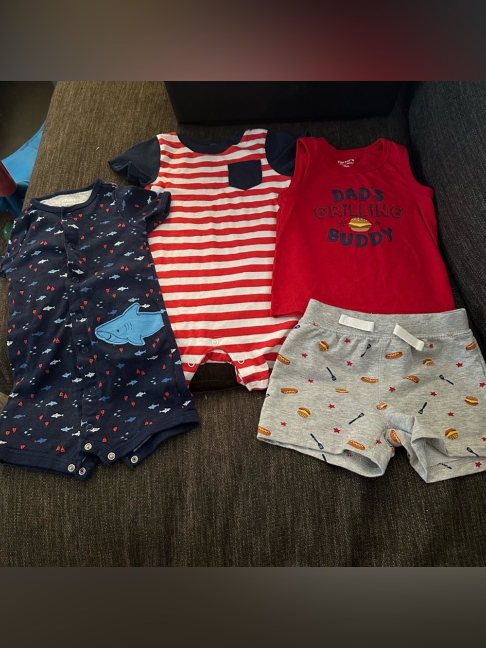 Patriotic/ 4th of July boys outfit bundle
